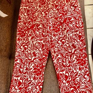 Tori Richard floral pants